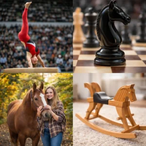 4 Pics 1 Word Level 7 Answer: HORSE